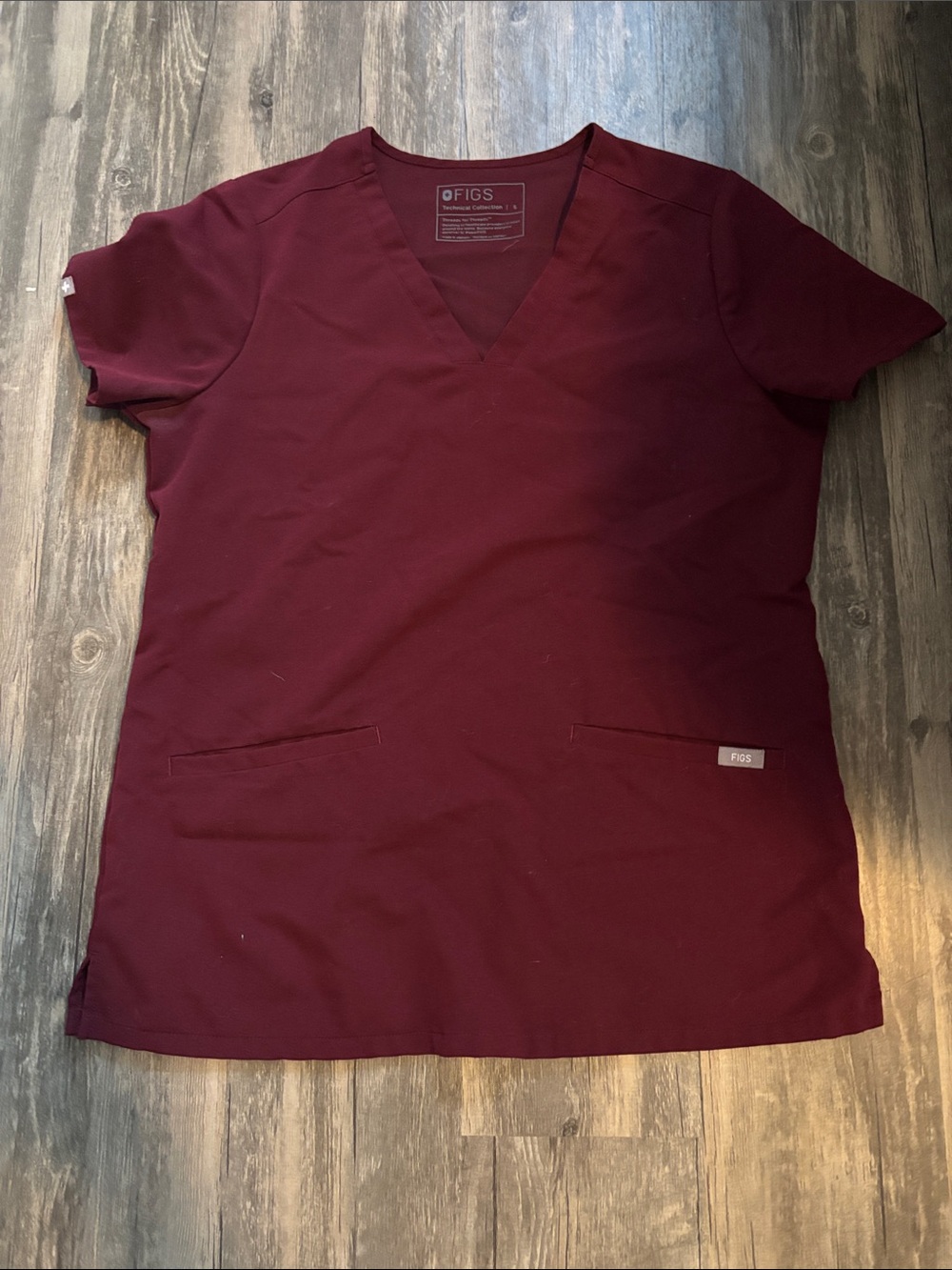 Figs Scrub Top Size Small
